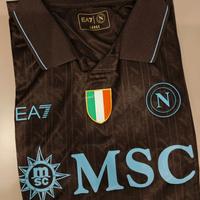 maglia modello "moka" ufficiale gara SSC Napoli