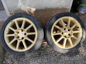 2 cerchi Enkei originali per Subaru 5x114,3