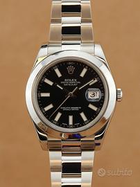 Rolex Datejust II Ref. 116300 Full Set Black