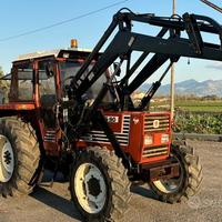 Trattore fiat 65/90 dt 38kmh+caricat