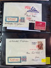 francobolli errinofili posta razzo collezione