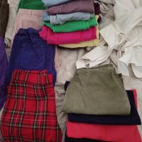 mix trenta pantaloni diversi colori e maglie