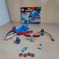 LEGO Super Heroes76076 Captain America Jet Pursuit