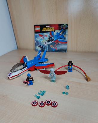 LEGO Super Heroes76076 Captain America Jet Pursuit