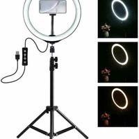 ANELLO LUMINOSO LED CON TREPPIEDI PER SELFIE RING