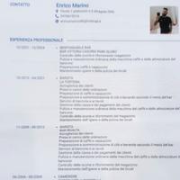 Barista macchinista esperto