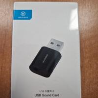 Hagibis - Scheda audio esterna USB - Da jack a USB