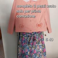 Completo cerimonia bambina