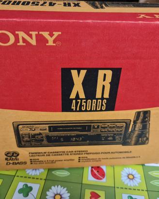 Sintocassette Sony XR-4750RDS