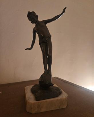 bronzo e marmo
