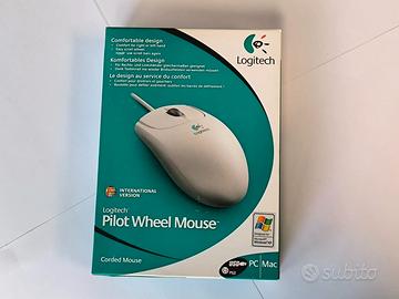 Mouse PS/2 Logitech Pilot Wheel Mouse