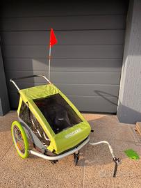 Croozer 2 kids carrello bici per 2 bambini