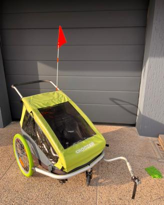 Croozer 2 kids carrello bici per 2 bambini