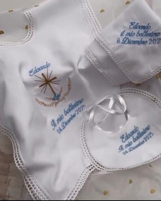 Set veste battesimale