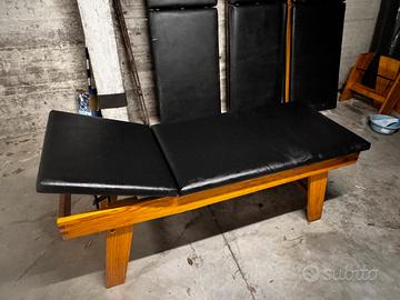Panca estetista tatuatore massaggiatore