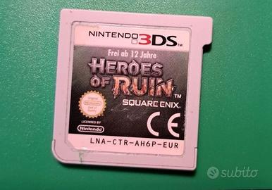 HEROES of RUIN - nintendo 3ds senza custodia