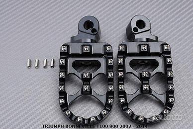 Poggiapiedi TRIUMPH BONNEVILLE T100 800 2002 2014