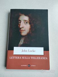 libro "Lettera sulla tolleranza" di John Locke