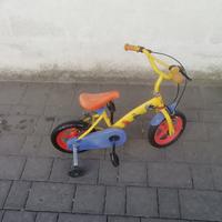 bici infanzia ruota 12x195 età 3anni 5 anni 