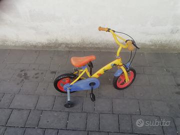 bici infanzia ruota 12x195 età 3anni 5 anni 