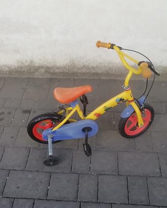 bici infanzia ruota 12x195 età 3anni 5 anni 