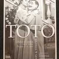 Manifesto \ poster "Totò" Lincoln Center 2002 raro