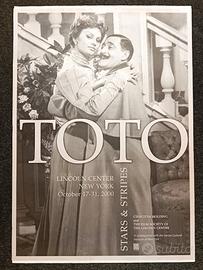 Manifesto \ poster "Totò" Lincoln Center 2002 raro