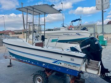 Barca CONERO 530+MERCURY 40/60 4T