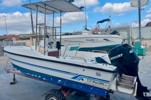 Barca CONERO 530+MERCURY 40/60 4T