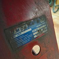 Ponte alzamoto omcn 500 kg con pedana a forbice