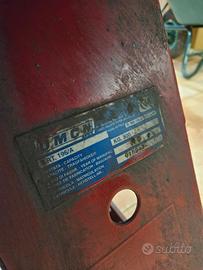 Ponte alzamoto omcn 500 kg con pedana a forbice