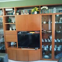 Parete attrezzata ciliegio