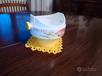 portaghiaccio ceramica vintage anni 60/70