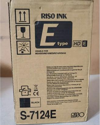 Inchiostro Riso S-7124E tipo E HD E nero ORIGINALE