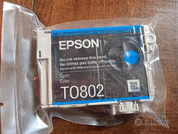 Cartuccia stampante EPSON T0802 ancora sigillata
