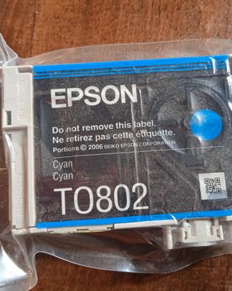 Cartuccia stampante EPSON T0802 ancora sigillata