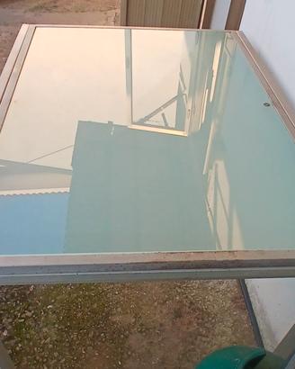 tavolo in vetro allungabile 