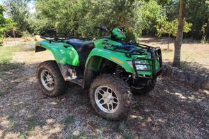 Artic cat 500 4x4-2008-targa bianca