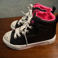 Scarpe bambina sketchers luci e glitter 31