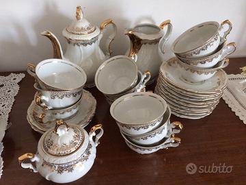 Prezioso servizio caffè in ceramica Bavaria