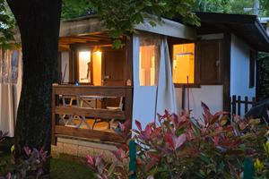 Bungalow mobile all'interno del Villaggio 