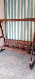dondolo in legno 