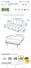 Divanetto letto ikea