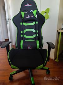 sedia da scrivania/gaming 