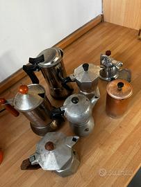 Lotto caffettiere Vintage