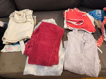 Abbigliamento 61 capi x bambina 9-12 anni