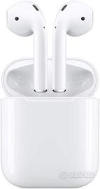 Apple AirPods con custodia di ricarica tramite