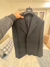 Giacca da uomo Burberry blu mai usata taglia M