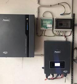 Impianto fotovoltaico solare 6kw + batteria 10kwh