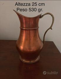 Caraffa rame antico